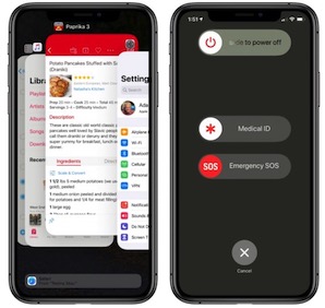 force quit in iOS