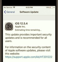 Apple Releases iOS 12.5.4 to Block Security Vulnerabilities in Older iOS Devices