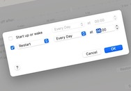How to schedule your Mac to reboot every night