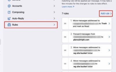 How to use iCloud mail to create rules that automatically sort, delete …