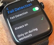 set up fall detection