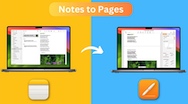 How to convert an Apple Note into a Pages document on iPhone, iPad, and Mac