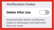 Tidy Up Messages by Auto-Deleting Verification Codes